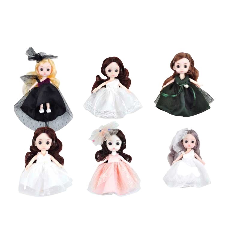 Dolls for Kids Ball Jointed Doll for Girls Gift Vinyl Toy Articulated Toy Doll Figure
